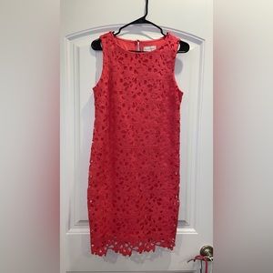 Jessica Simpson Pink Eyelet Dress EUC